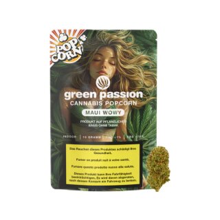 GreenPassion Indoor MiniBuds - Maui Wowy (CHF25.00/10g)