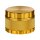 SuperHeroes Grinder Metal 60mm - 4Parts Gold Ribbed (1 Stk)
