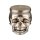 SuperHeroes Grinder Alu 55mm - 4Parts Skull Silver (1 Stk)