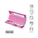 GIZEH KingSize Slim +Tips - Pink (26 x 34Stk)