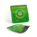 Dont Panic Bag 6.4x6.4cm - Green (1 x 10Stk)