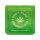 Dont Panic Bag 6.4x6.4cm - Green (1 x 10Stk)