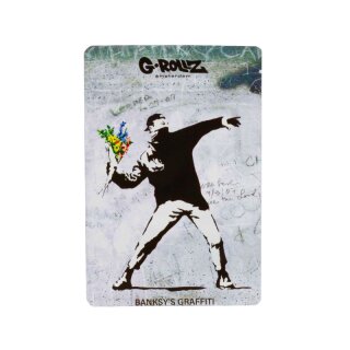 GRollz Bag Banksy 10x15cm - Flower Thrower (1 Stk)
