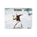 Banksy Bag - Flower Thrower (10.5cm x 8cm)