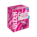 GIZEH ActiveFilter 6mm - Pink (10 x 34Stk)