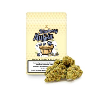 Weedx Indoor Bl&uuml;ten - Blueberry Muffin (CHF50.00/8g)