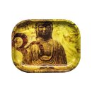 RollingTray Metal 18x14cm - Buddha Hemp Leaf (1 Stk)