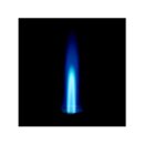 EuroJet Feuerzeug Jetflame Blue - Schwarz/Silber (1 Stk)