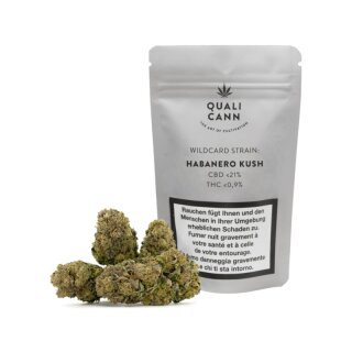 Qualicann Indoor Bl&uuml;ten - Habanero Kush (CHF39.90/5.5g)
