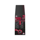 GIZEH KingSize Slim Blisterkarte +Rustschale - Black (2 x 25Stk)