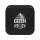 Steezy Grinder Alu 63mm - 2Parts GIZEH x Steezy Black (1 Stk)