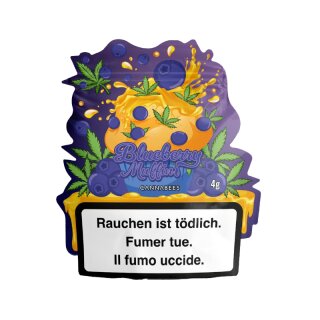 Cannabees Indoor MiniBuds - Blueberry Muffin (CHF59.00/18g)