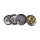 Grinder Alu 50mm - 4Parts Bling Bling Bitcoin (1 Stk)