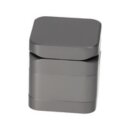 SuperHeroes Grinder Alu 55mm - 4Parts Cube Gray (1 Stk)