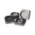 SuperHeroes Grinder Alu 55mm - 4Parts Cube Gray (1 Stk)
