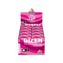 GIZEH Rolls Slim +Tips - Pink (20 x 5m +50Stk)