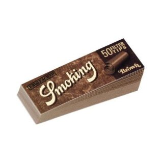 Smoking FilterTips - Braun (50 x 50Stk)