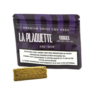 LaPlaquette Hash - Cookies (CHF12.00/3.5g)