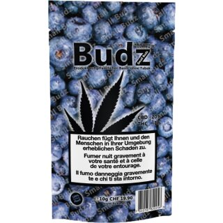 Budz - Blueberry - Indoor CBD Small Buds (CHF 19.90/10g)