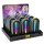Clipper Feuerzeug Jetflame Blue Metal Icy - Rainbow (1 x 12Stk)