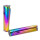 Clipper Feuerzeug Jetflame Blue Metal Icy - Rainbow (1 x 12Stk)