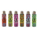 Clipper Feuerzeug Softflame Silikon Cover - Circle Leaves (1 x 30Stk)
