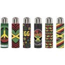 Clipper Feuerzeug Softflame Silikon Cover - Hello Jamaica (1 x 30Stk)