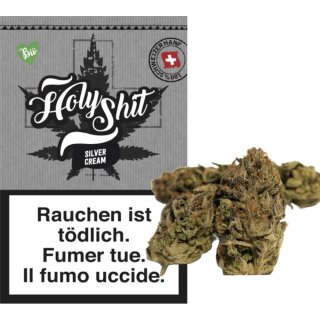 HolyShit Indoor Bl&uuml;ten - Silver Cream (CHF25.00/4g)