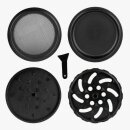 MedusaFilters Grinder Ceramic 64mm - 4Parts Black (1 Stk)