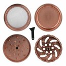MedusaFilters Grinder Ceramic 64mm - 4Parts Ros&eacute; (1 Stk)