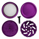 Medusa - Keramik Grinder 4-teilig 64mm Violet