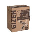 GIZEH Unbleached Active Filter 6mm (10 x 34 Stk.)