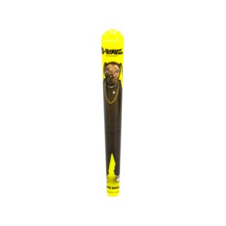 G-Rollz JointTube 12.5cm - Pets Rock Rap Gelb (1 x 6Stk)