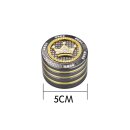 Grinder Alu 50mm - 4Parts Bling Bling Crown (1 Stk)