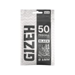 GIZEH Black ProCell 6mm (50 Stk.)