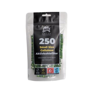 Kailar - Aktivkohlefilter Green (250er Pack)