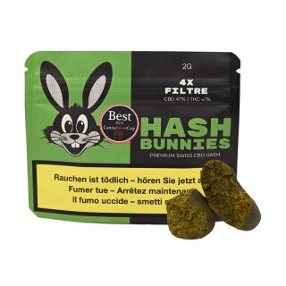 HashBunnies Hash - 4x Filtre (CHF17.90/2g)