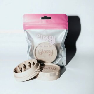 Glossy Grinder Hemp 55mm - Nude (1 Stk)