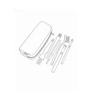 FlowerMill Grinder Stainless 89mm - 3Parts Pro Series KIT (1 Stk)