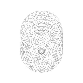 FlowerMill Grinder Plate Stainless 89mm - Pro Series (1 Stk)