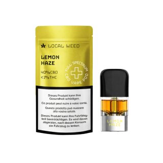 Local Weed - Lemon Haze Pod (40% CBD)