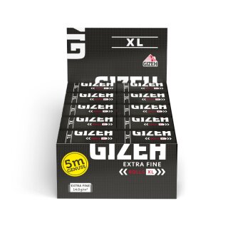 GIZEH Rolls XL - Black (20 x 5m)