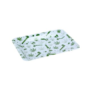 RollingTray 18cm x 14cm - Weed (1 Stk.)
