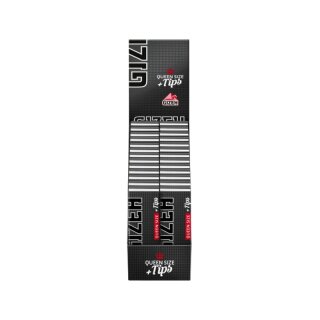 GIZEH QueenSize - Black +Tips (26 x 50Stk)