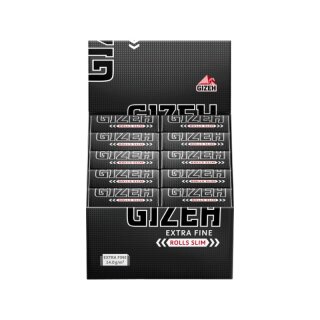 GIZEH Rolls Slim - Black (20 x 5m)