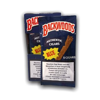 Backwoods Zigarre - Blue (1 x 5Stk)