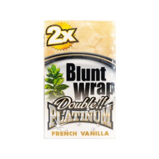 BluntWrap Platinum Double - French Vanilla (25 x 2Stk)