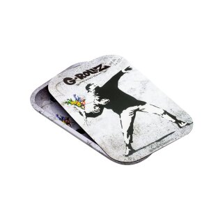 G-Rollz TrayCover 27.5cm x 17.5cm - Banksy Flower Thrower (1 Stk)