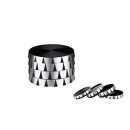 SuperHeroes Grinder Alu 55mm - 4Parts Silver/Black (1 Stk)