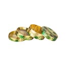 Dreamliner Grinder Alu 50mm - 4Parts Hemp Leaves Green (1...